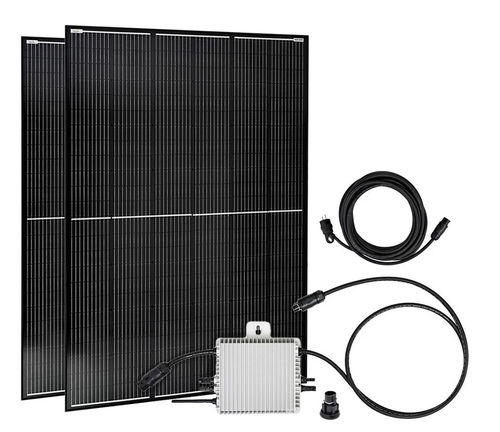 Mobiles solares Heimkraftwerk zum Eigenverbrauch, Plug&Play Mini-PV, 600/720WP